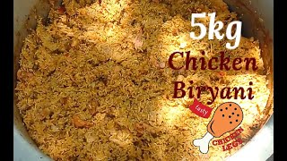 5 kg Simple Chicken Biryani  Chicken Biryani Recipe  Enjoying Chicken Biryani at Home [upl. by Ariad]