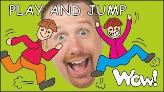 Play and Jump Story for kids with Steve and Maggie  English Stories for Children  Wow English TV [upl. by Tillman]