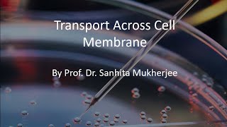 Transport Across Cell Membrane [upl. by Eiramanig160]