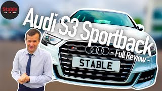 2019 Audi S3 Review  Well Equipped amp Good Looking  Stable Lease [upl. by Yelena208]