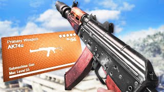 the AK74u is the SECRET META SMG that we NEEDED in Warzone Season 4 Warzone [upl. by Aohsoj]