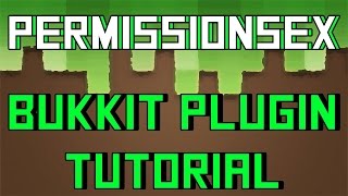 Plugin PermissionsEx 18  Pon Rangos En Tu Servidor [upl. by Mikael]