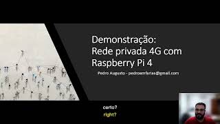 Rede 4G privada com Raspberry Pi 4  BladeRF x115  srsRAN  srsEPC  Celular [upl. by Moshell191]