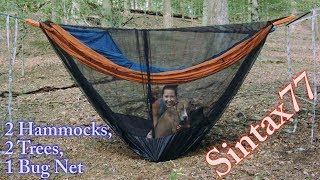 Two Hammocks One Bug Net  Double Dutch Bugnet amp Birds Nest Bugnet [upl. by Sena905]