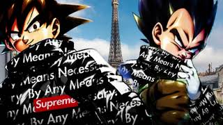 Goku and Vegeta sings Niggz in Paris BEST VERSION [upl. by Casaleggio7]