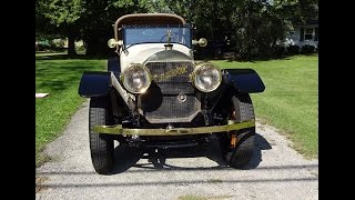 1920 Locomobile Model 48 Dual Cowl Phaeton amp Engine Start Up on My Car Story with Lou Costabile [upl. by Previdi]