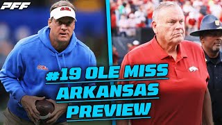 Ole Miss vs Arkansas Preview and Prediction  PFF [upl. by Perry32]