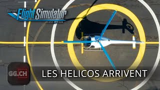 Microsoft Flight Simulator  FR  DevBlog  FDS 15  Hélicoptères en moins de 4min30 [upl. by Anelahs]