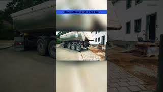 Actros mit Schwierigkeiten in Baustelle shorts lkwfahrer truckerlife lkw jobs azubi trucker [upl. by Pickering]