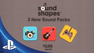 Sound Shapes DLC Packs 1 Trailer [upl. by Jara]