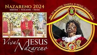 09 January 2024 Tuesday 5AM FiestaMass NuestroPadreJesusNazareno QuiapoChurch Nazareno2024 [upl. by Wylen]