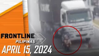 FRONTLINE PILIPINAS LIVESTREAM  April 15 2024 [upl. by Yajet]