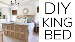 Build a DIY King Bed [upl. by Melisa]