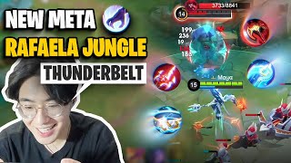 Full TRUE Damage Rafaela Jungle  Mobile Legends [upl. by Wirth860]