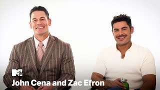 Zac Efron amp John Cena on Biggest Lies They’ve Told Alter Egos and “Ricky Stanicky” [upl. by Bergeron]