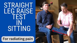 How to Perform the Sitting Straight Leg Raise Test [upl. by Otir932]