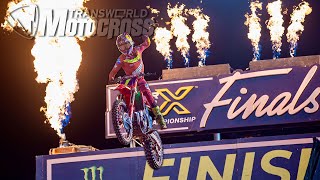 JETT LAWRENCE WINS THE 1000000 SUPERMOTOCROSS WORLD CHAMPIONSHIP  TWMX SMX 450 Recap [upl. by Seeto]