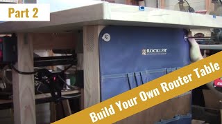 How to Build a Router Table  PART 2 [upl. by Schwinn]