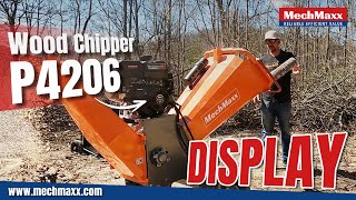 How to Use MechMaxx 6 inch Estart Wood Chipper P4206 [upl. by Eciruam]