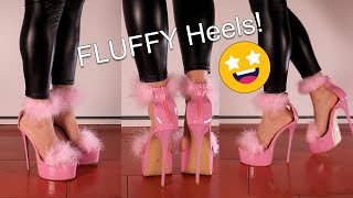 FLUFFY High Heels for My Friend 🌸👠 [upl. by Stagg]