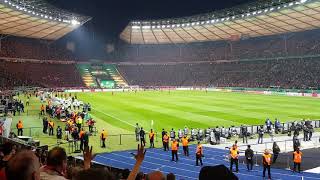 FC Bayern München  SG Eintracht Frankfurt Tor 13 und Platzsturm DFB Pokalfinale [upl. by Zohar]