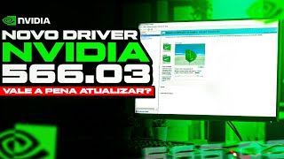 NVIDIA DRIVER 56603 VALE A PENA ATUALIZAR  O MELHOR DRIVER PARA OTIMIZAR O PC PARA JOGOS E FPS [upl. by Jochebed]