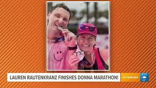 Lauren and her brother finish the Donna Marathon [upl. by Oirotciv188]