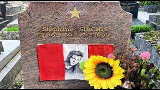 Tombe de Stéphane SIRKIS ou SIRCHIS du groupe INDOCHINE Cimetière de Bagneux [upl. by Marlin]