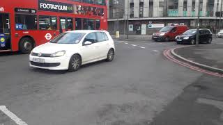 SCHOOL EXTRA T10 LJ08CWC on Route V289 in Lombard Roundabout to Purley Station [upl. by Zhang]