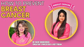 HOW TO PREVENT BREAST CANCER 🩷  ft Dr Razia Sharafudeen  Ammu amp Aswin [upl. by Nedyaj]