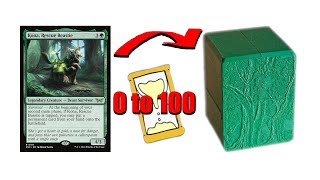 quot0 to 100quot Building an EDH deck from SCRATCH Kona Edition [upl. by Sheline373]