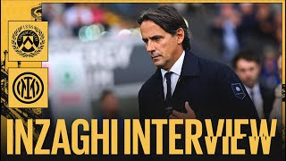 LINTERVISTA DI SIMONE INZAGHI  UDINESE 23 INTER 🎙️⚫🔵 [upl. by Shauna]