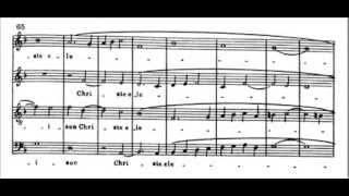 Monteverdi  Messa a 4  Kyrie score [upl. by Samul]