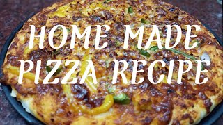 Pizza Recipe in tamilHomemade veg pizza RecipePizza Recipe with oven [upl. by Zilevi391]