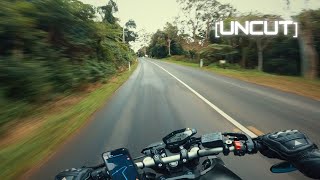 UNCUT Mountain Ride  YAMAHA MT09 AKRAPOVIC  QUICKSHIFTER 4K [upl. by Pryor]