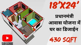 18x24 house plans  18x25 house design 18 x 24 house plans [upl. by Suneya]