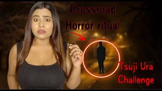 I Played Tsuji Ura Japanese horror ritual at 3am  Cross Road challenge  Ria [upl. by Bellina]