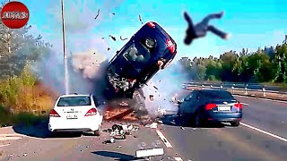 35 Crazy Moments Car Crashes Filmed Seconds Before Disaster Went Horribly Wrong [upl. by Ennaxxor]