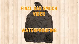 SAS  British army smock waterproofing with fabsil goldwill work on other jackets [upl. by Omar913]