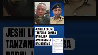 JESHI LA POLISI LAWAOMBA RADHI WATANZANIA [upl. by Arvie379]