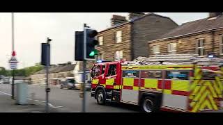 Whaley bridge fire station call out 2024 [upl. by Guyer]