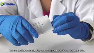 SARSCoV2 rapid antigen test kit operation video [upl. by Ardy872]