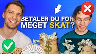 5 tips til at betale MINDRE SKAT  Skatteoptimering for aktier og privatøkonomi [upl. by Chavey964]