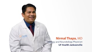 Otolaryngology at UF Health Jacksonville by Dr Nirmal Thapa [upl. by Amethist]