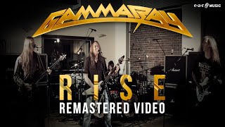 GAMMA RAY Rise  Official Remastered Video [upl. by Karlow450]