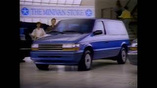 1994 Dodge Caravan amp Plymouth Voyager Car Commercial [upl. by Nezam]