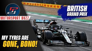 Debrief  British GP 2020  What went wrong with the tyres  F12020 F1 [upl. by Acissj683]