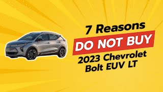 2023 Chevrolet Bolt EUV LT  7 Reasons NOT to Buy 🚫 [upl. by Hsejar745]