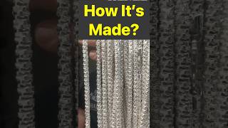 How It’s Made  Solid 925 Sterling Silver Italian 5mm Sparkle Rope Chain Necklace By Harlembling [upl. by Yregerg949]