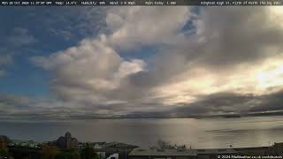 28 October 2024  Kinghorn WeatherCam Timelapse [upl. by Medor]